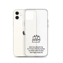 Load image into Gallery viewer, Lo-fi Sea Shanty iPhone Case