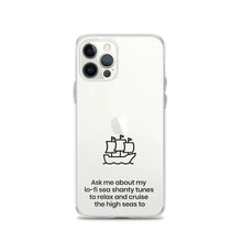 Load image into Gallery viewer, Lo-fi Sea Shanty iPhone Case