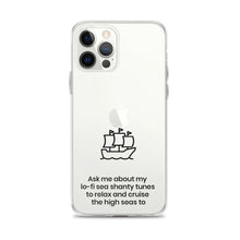 Load image into Gallery viewer, Lo-fi Sea Shanty iPhone Case