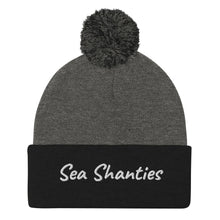 Load image into Gallery viewer, Sea Shanties Unisex Pom-Pom Sea Shanty Beanie