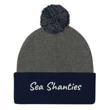 Load image into Gallery viewer, Sea Shanties Unisex Pom-Pom Sea Shanty Beanie